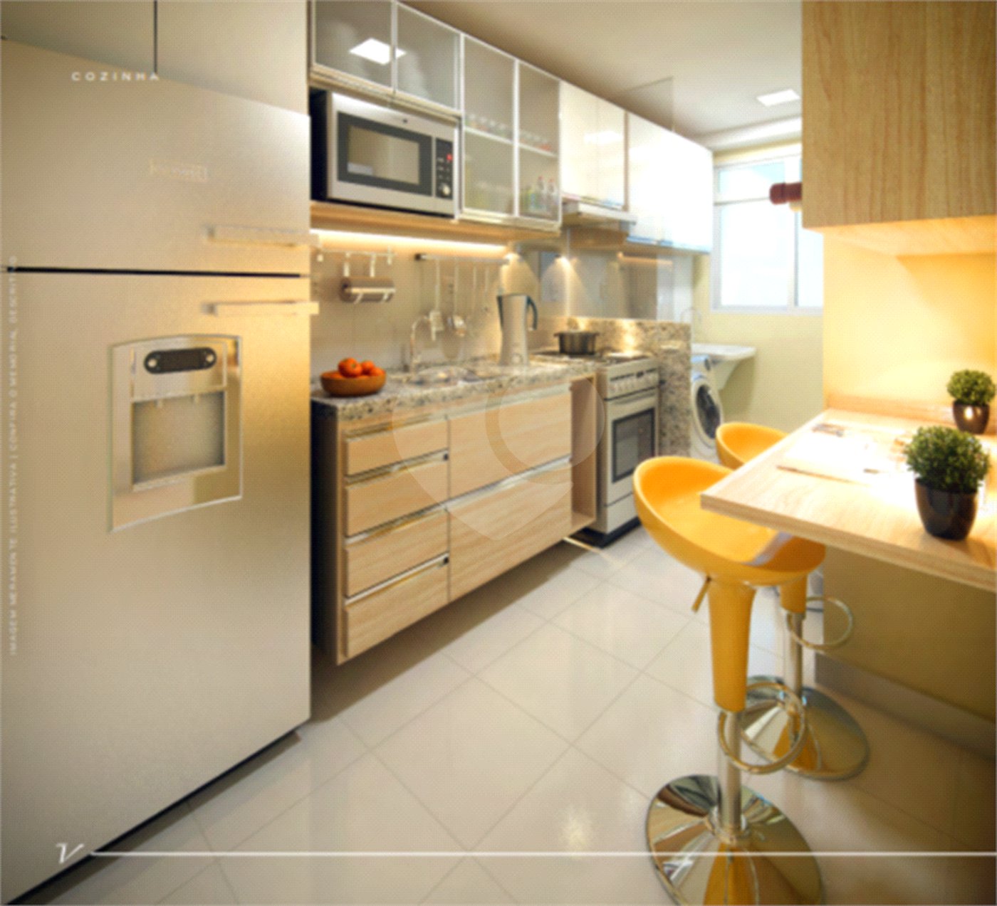 Apartamento à venda com 2 quartos, sendo 1 suíte, em Parque Santos Dumont, Votorantim, SP