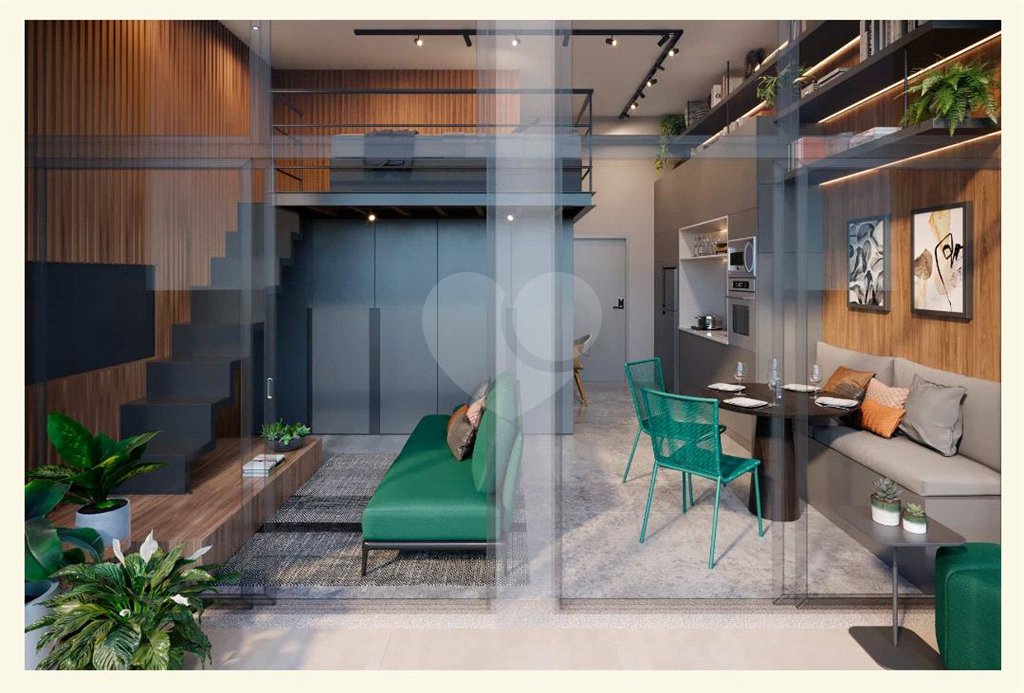 Apartamento à venda com 1 quarto em Perdizes, São Paulo, SP