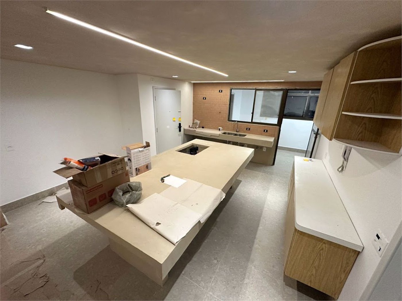 Apartamento Residencial para locação, Boqueirão, Santos - AP0808.