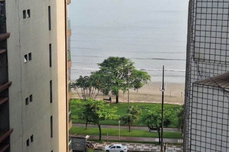 Apartamento Prédio Frente Mar em Santos | 3 Dormitórios à Venda