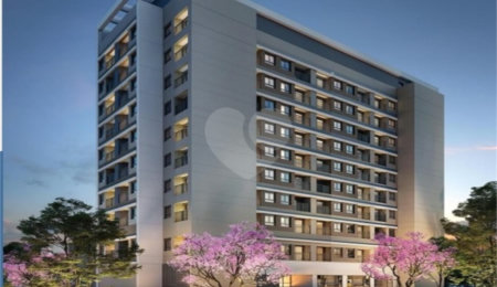 Apartamento à venda com 1 quarto em Campo Belo, São Paulo, SP