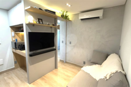 Apartamento à venda com 1 quarto em Alto da Boa Vista, São Paulo, SP