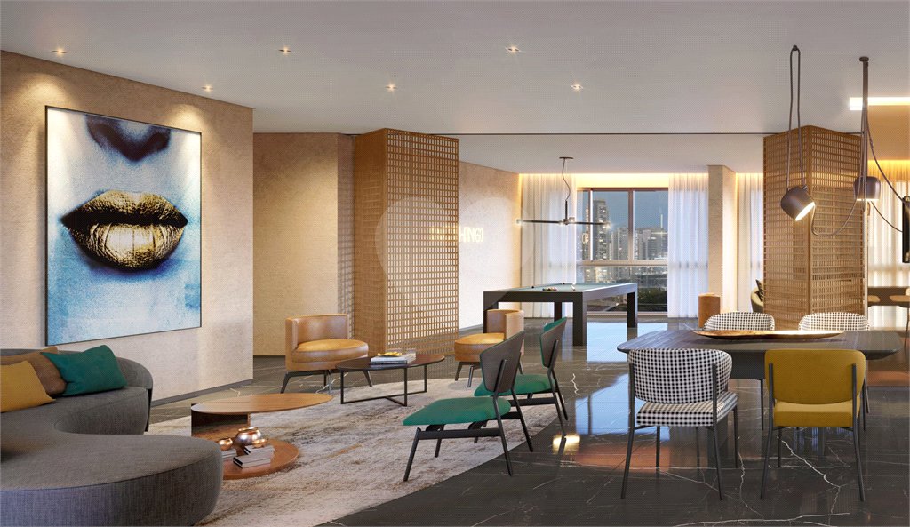Apartamento à venda com 1 quarto em Santo Amaro, São Paulo, SP