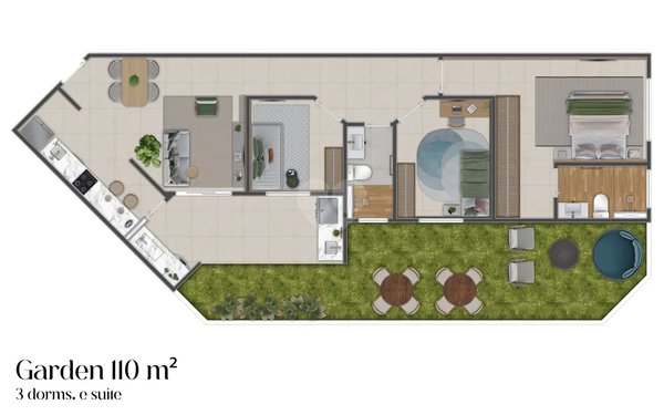 Apartamento 110m² 4