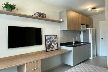 Apartamento à venda com 1 quarto em Jardim das Acácias, São Paulo, SP