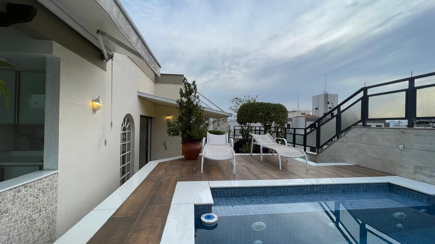 Cobertura à venda, 348 m² por R$ 3.900.000,00 - Aparecida - Santos/SP