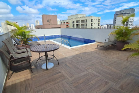 Apartamento à venda ou para alugar com 1 suíte em Vila Paulicéia, São Paulo, SP