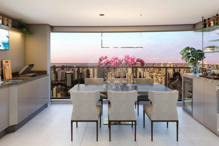 Apartamento à venda com 2 suítes em Santo Amaro, São Paulo, SP