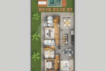 Casa Térrea à venda com 2 suítes em Jardim Estância Brasil, Atibaia, SP