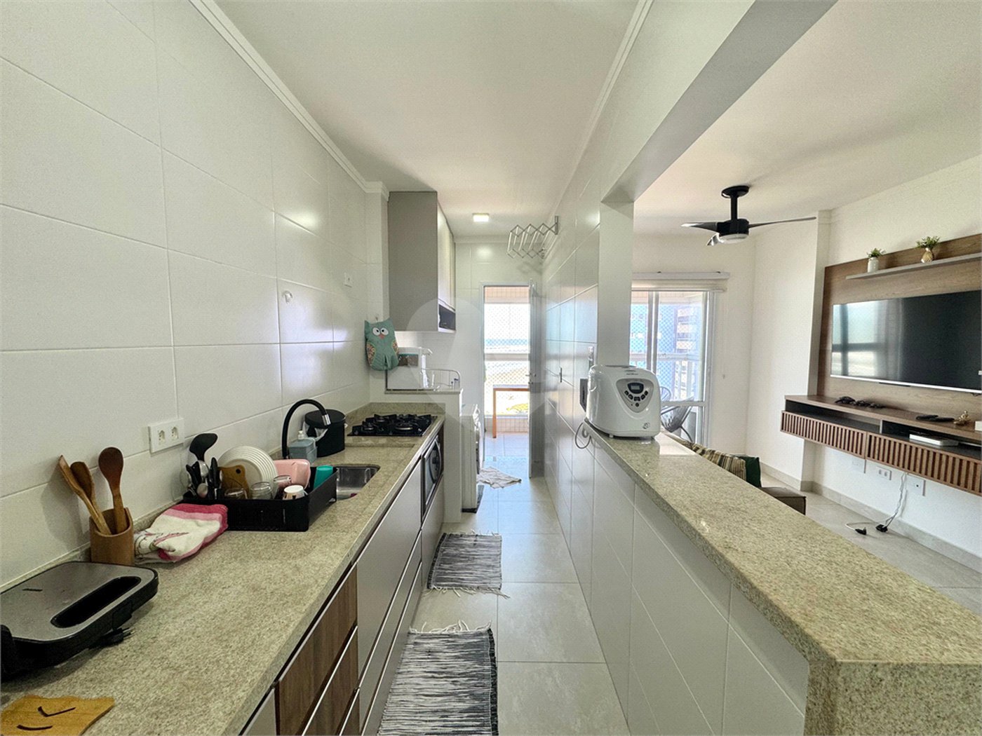Apartamento à venda com 2 quartos em Caiçara, Praia Grande, SP