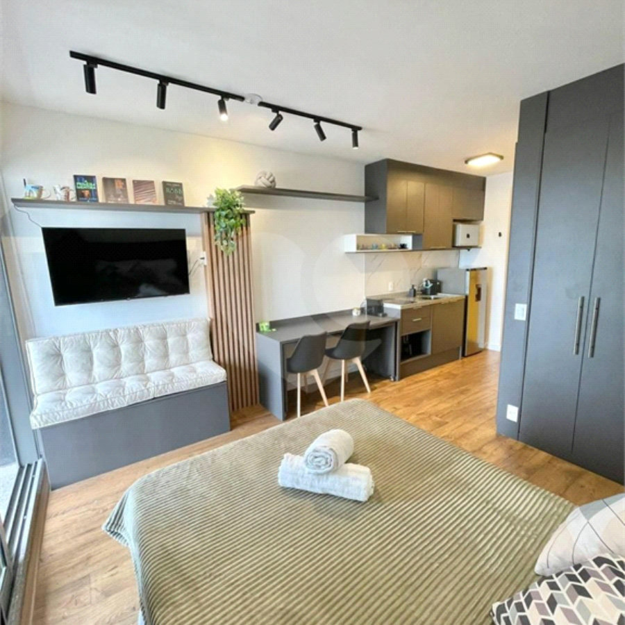 Studio à venda com 1 quarto em Cerqueira César, São Paulo, SP