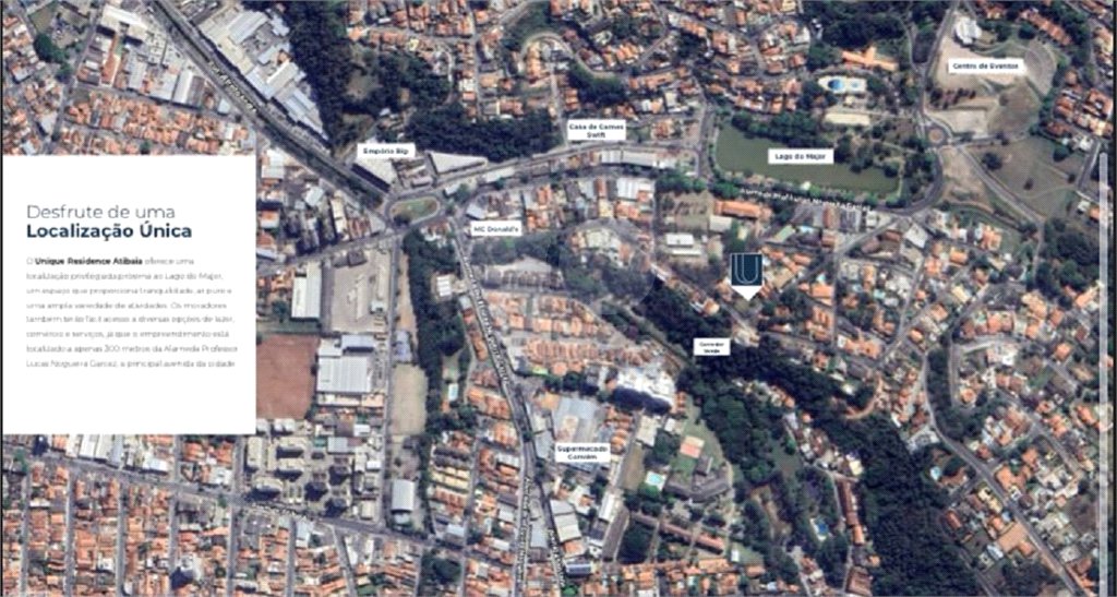 Apartamento à venda com 2 quartos, sendo 1 suíte, em Vila Gardênia, Atibaia, SP