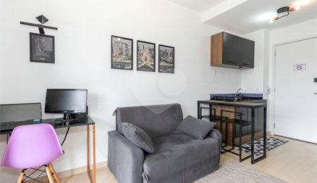 Apartamento à venda com 1 quarto em Santo Amaro, São Paulo, SP