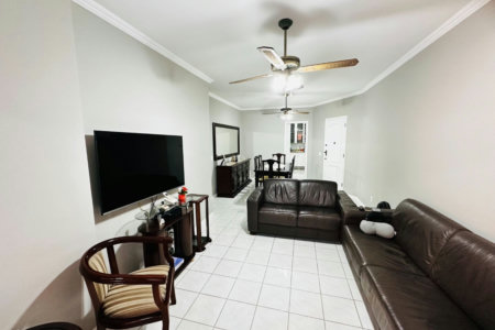 Apartamento com 3 dormitórios à venda, 125 m² por R$ 915.000,00 - Aparecida - Santos/SP