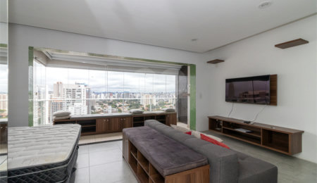 Apartamento para alugar com 1 quarto em Campo Belo, São Paulo, SP