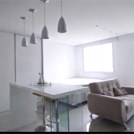 LINDO APARTAMENTO DE 42M² COM SUITE E VAGA DE GARAGEM LOCALIZADO NO PARAISO
