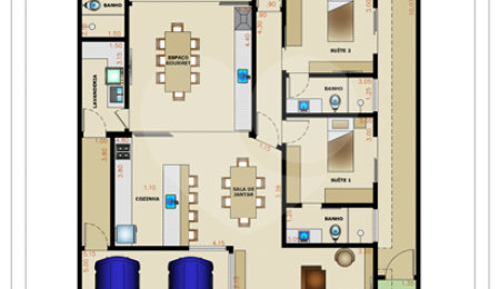 Casa à venda com 3 suítes no condomínio Residencial Golden Ville, Itapetininga - SP
