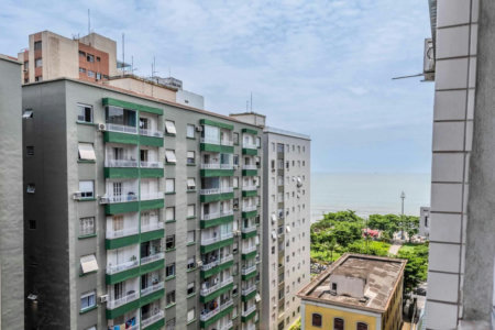 Apartamento com 1 dormitório à venda, 31 m² por R$ 550.000,00 - Boqueirão - Santos/SP