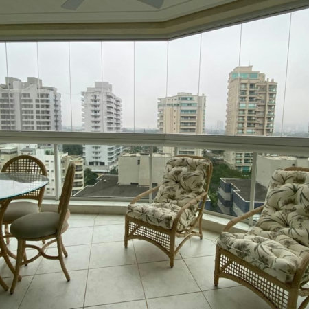 Apartamento com 3 dormitórios à venda, 164 m² por R$ 1.480.000,00 - Enseada - Guarujá/SP