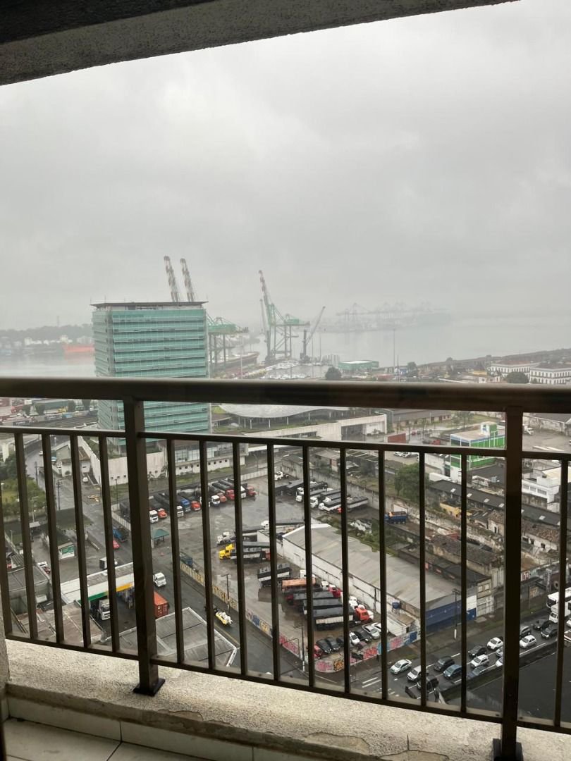 Sala na Cobertura para alugar, 95 m² por R$ 5.708/mês - Valongo - Santos/SP