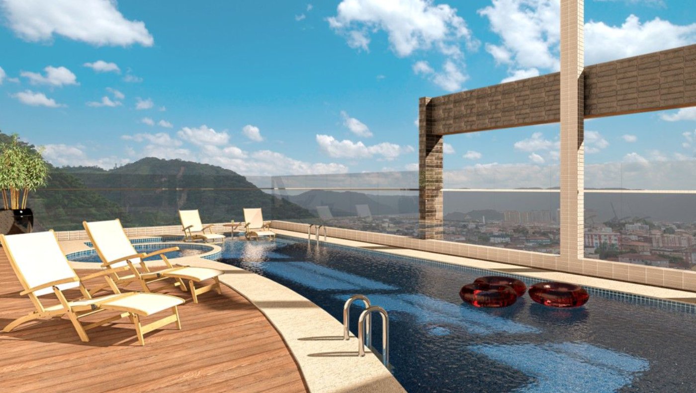 Apartamento à venda, 74 m² por R$ 695.269,58 - Marapé - Santos/SP