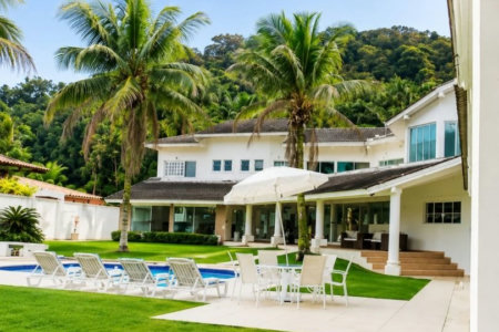Casa com 5 dormitórios à venda, 900 m² por R$ 15.200.000,00 - Cidade Jardim Tom - Guarujá/SP