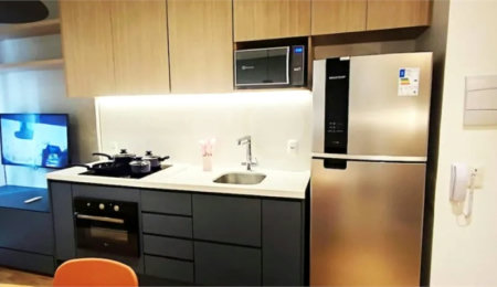 Apartamento à venda com 1 quarto em Santo Amaro, São Paulo, SP