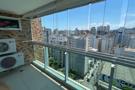 Apartamento com 3 dormitórios à venda, 126 m² por R$ 1.590.000,00 - Boqueirão - Santos/SP