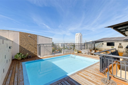 Cobertura à venda com 4 quartos, sendo 2 suítes,  em Alto da Boa Vista, São Paulo, SP