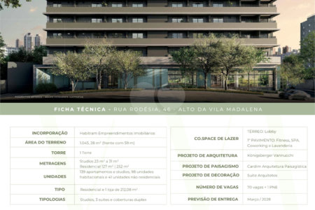 Apartamento à venda com 1 quarto em Sumarezinho, São Paulo, SP