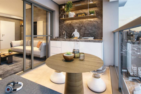 Apartamento à venda com 1 suíte em Vila Clementino, São Paulo, SP