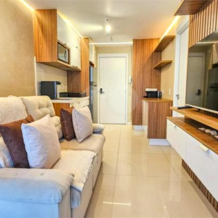 Apartamento à venda com 1 suíte em Brooklin Paulista, São Paulo, SP