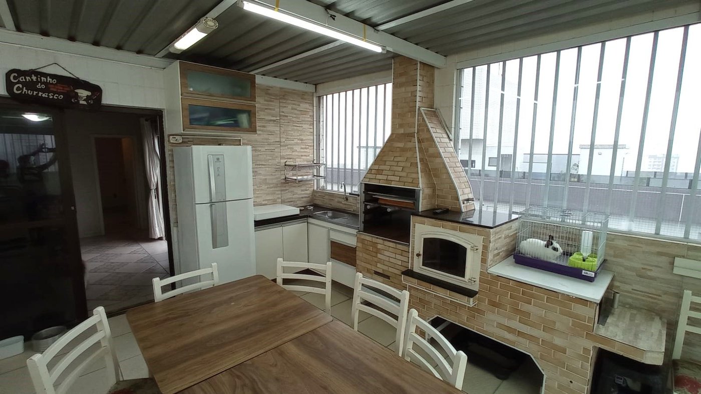 Cobertura com 4 dormitórios à venda, 380 m² por R$ 1.700.000,00 - Aparecida - Santos/SP