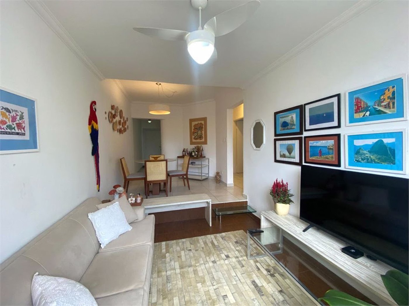 Apartamento com 3 dormitórios à venda, 95 m² por R$ 840.000,00 - Ponta da Praia - Santos/SP