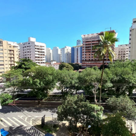 Apartamento com 3 dormitórios para alugar, 202 m² por R$ 6.968,36/mês - Embaré - Santos/SP