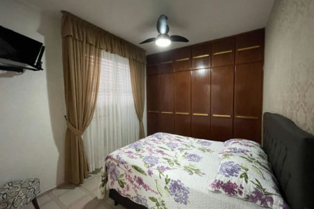 Excelente Apartamento com 3 dormitórios à venda, 100 m² por R$ 610.000 - Campo Grande - Santos/SP
