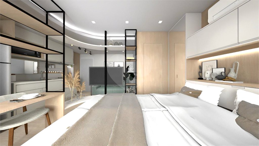 Apartamento à venda com 1 quarto no Centro, Mogi das Cruzes, SP