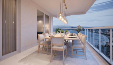 Apartamento com 3 dormitórios à venda, 227 m² por R$ 4.920.000,00 - Ponta da Praia - Santos/SP