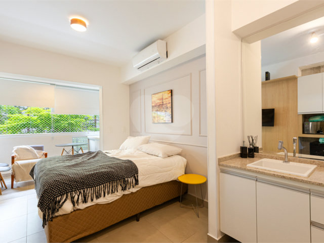 Apartamento à venda ou para alugar com 1 quarto em Vila Madalena, São Paulo, SP