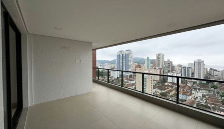 Apartamento com 3 dormitórios à venda, 120 m² por R$ 1.461.400,00 - Aparecida - Santos/SP