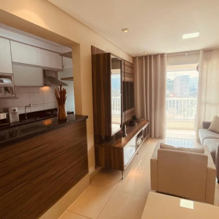 Apartamento com 3 dormitórios à venda, 92 m² por R$ 899.000,00 - Encruzilhada - Santos/SP