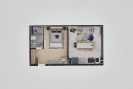 Studio com 1 dormitório à venda, 35 m² por R$ 472.080,00 - Astúrias - Guarujá/SP