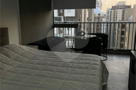 Studio à venda ou para alugar com 1 quarto em Indianópolis, São Paulo, SP