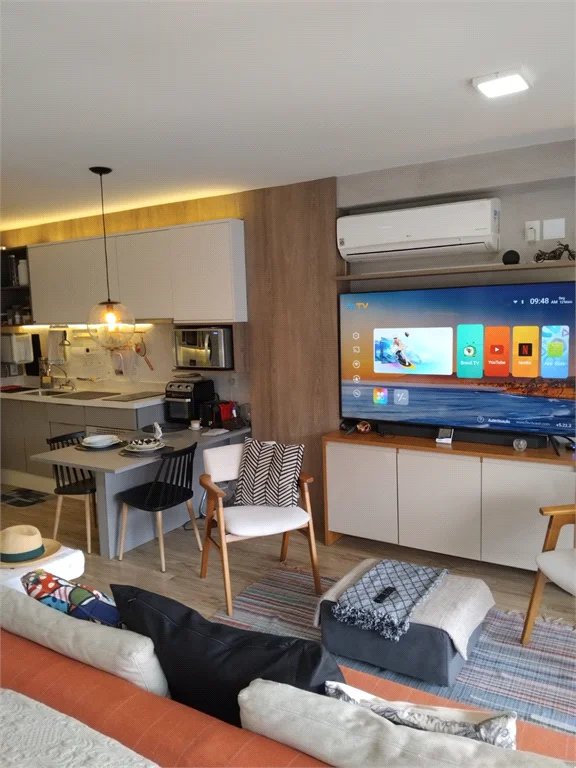 Apartamento à venda com 1 quarto em Brooklin Paulista, São Paulo, SP