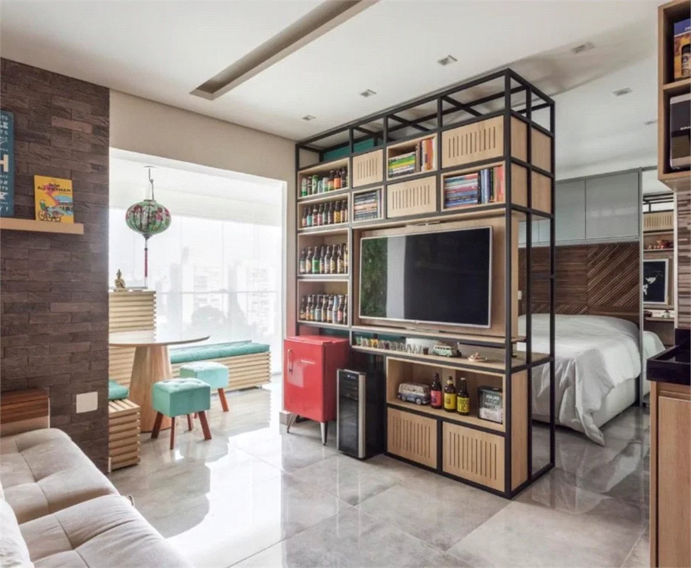 Apartamento à venda com 1 quarto em Cidade Monções, São Paulo, SP