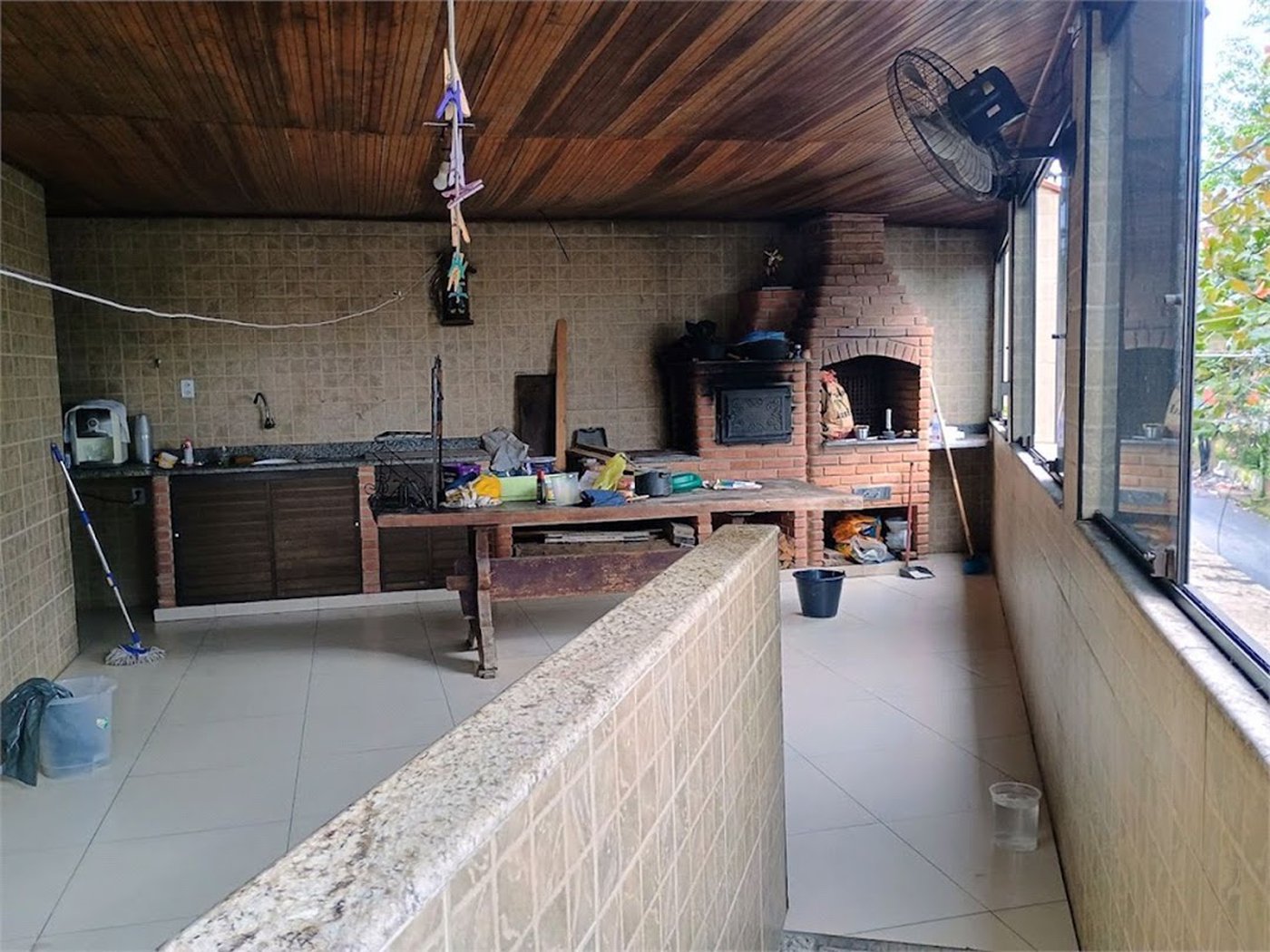 Casa Residencial à venda, Parque Continental, São Vicente - CA0207.