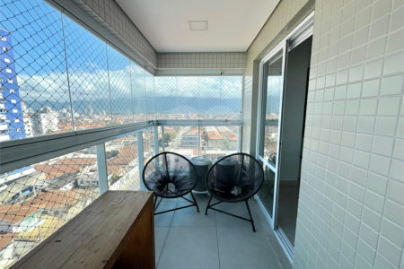 Apartamento à venda com 2 quartos em Caiçara, Praia Grande, SP