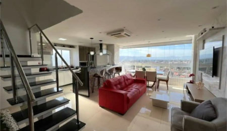 Duplex à venda com 3 suítes em Caiçara, Praia Grande, SP