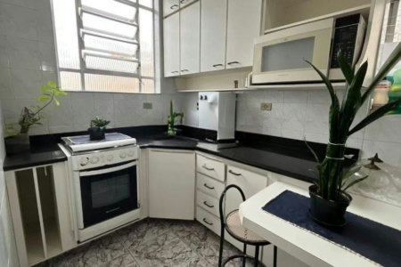 Apartamento para alugar, 110 m² por R$ 5.000,02 - Boqueirão - Santos/SP