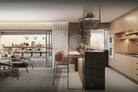 Apartamento à venda com 3 suítes em Brooklin, São Paulo, SP